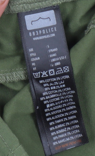 PLCE Men's Green S Basic Jacket with Zipped Pockets