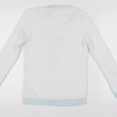 Disney Women’s White Olaf Pyjama Top XS Winter