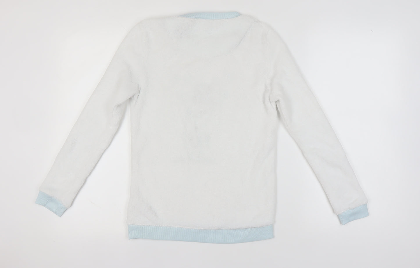 Disney Women’s White Olaf Pyjama Top XS Winter