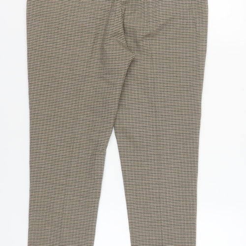MNG Women’s Multicoloured Houndstooth Trousers