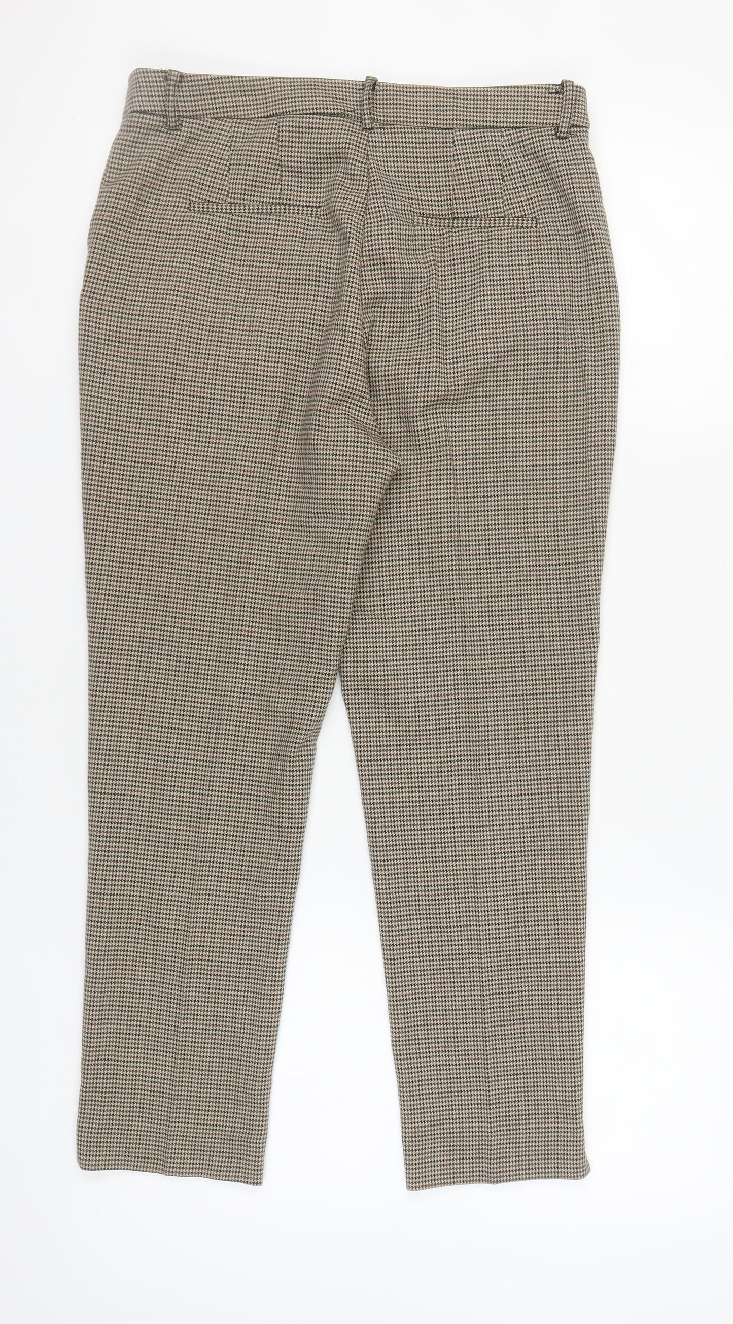 MNG Women’s Multicoloured Houndstooth Trousers