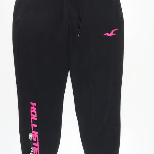Hollister Women's Black Jogger Trousers L