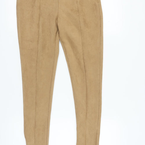 In The Style Women's Beige Ankle Leggings Size 12