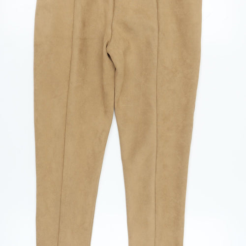 In The Style Women's Beige Ankle Leggings Size 12