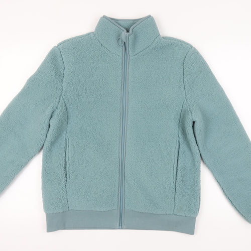 Seasalt Cornwall Women's Blue Fleece Jacket Size 12