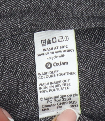 Marks and Spencer Women's Grey Trousers Size 12