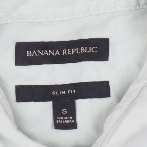 Banana Republic Men's Green Slim Fit Shirt, Size S