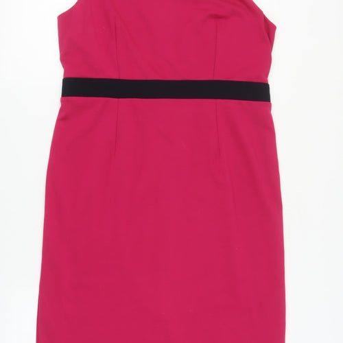 Hobbs Women’s Pink Sheath Dress, Size 16