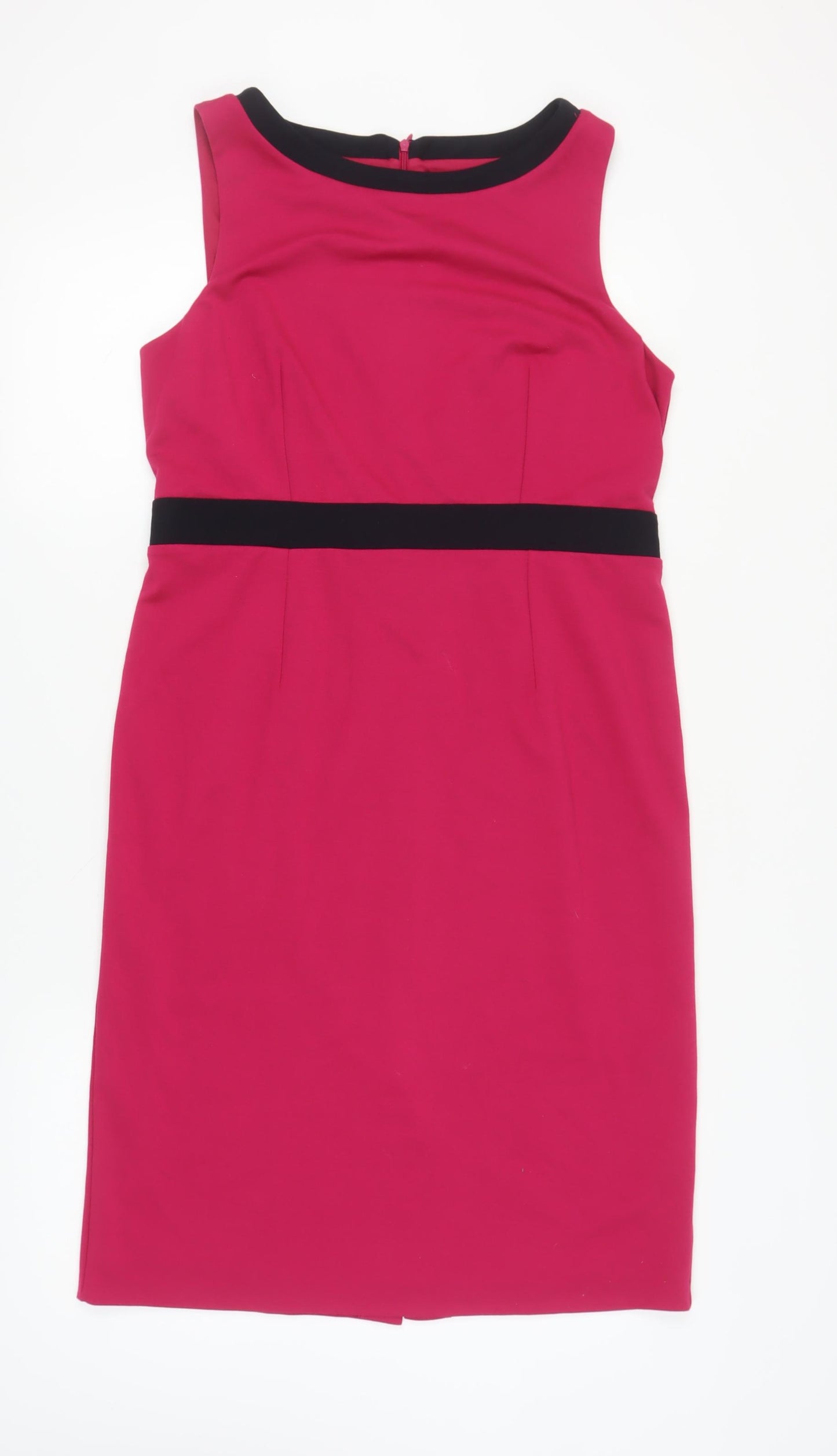 Hobbs Women’s Pink Sheath Dress, Size 16