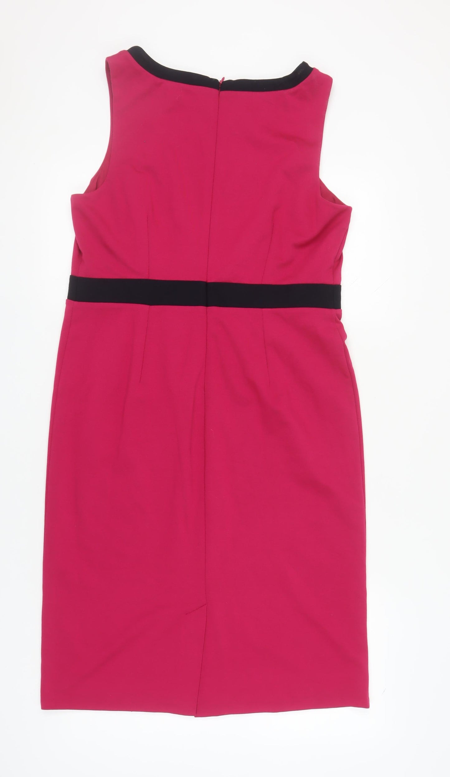 Hobbs Women’s Pink Sheath Dress, Size 16