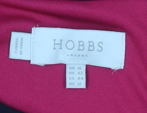 Hobbs Women’s Pink Sheath Dress, Size 16