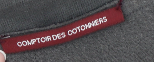 Comptoir des Cotonniers Grey Tunic Blouse, Size 14