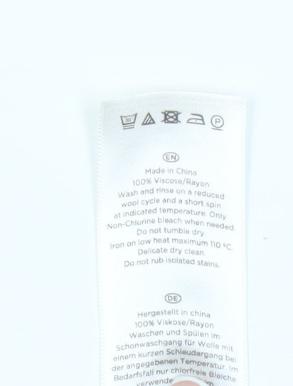 Hobbs Women's Multicoloured Animal Print Blouse, Size 16