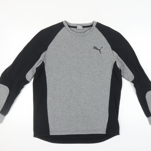 Puma Men's Grey Pullover Sweatshirt Size L
