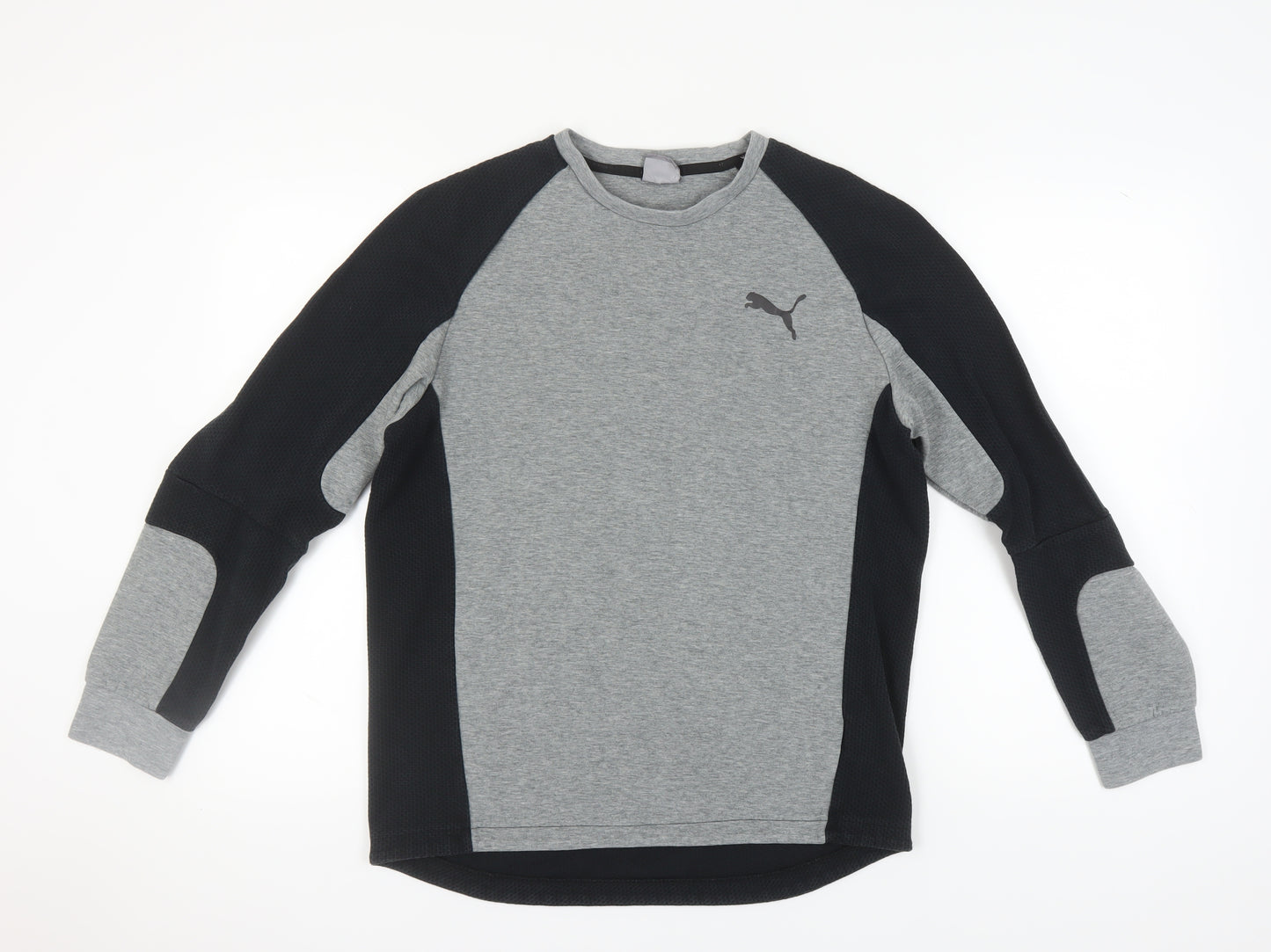 Puma Men's Grey Pullover Sweatshirt Size L