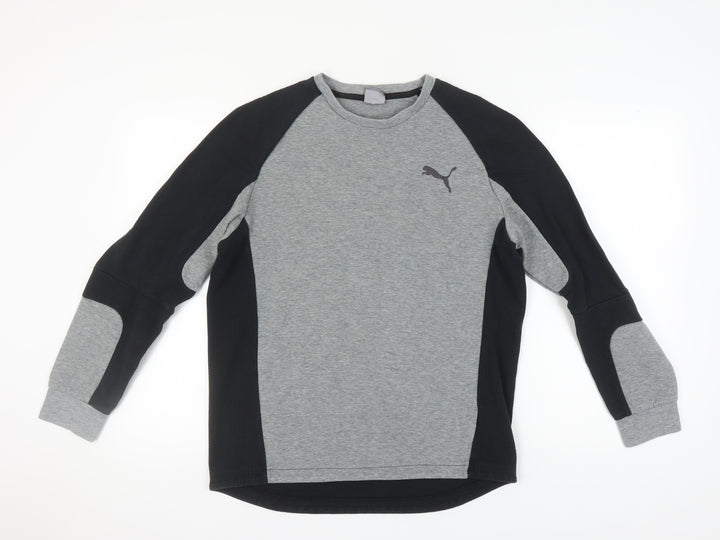 Puma Men's Grey Pullover Sweatshirt Size L