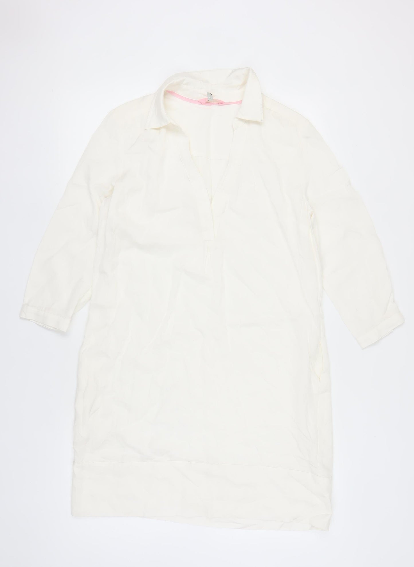 Joules Women's Ivory Shirt Dress Size 12
