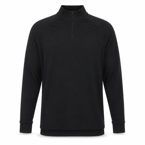 Trespass Men's Black Long Sleeve High Neck T-Shirt L