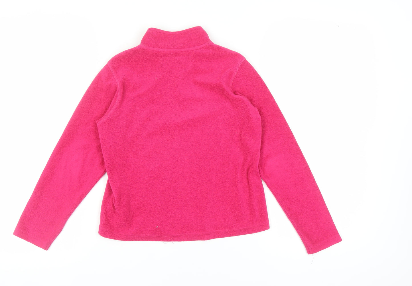 Regatta Girls Pink 1/2 Zip Fleece Sweatshirt 9-10 Years