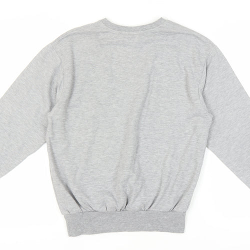 Harry Potter Women's Grey Sweatshirt, Size 12, Logo Print