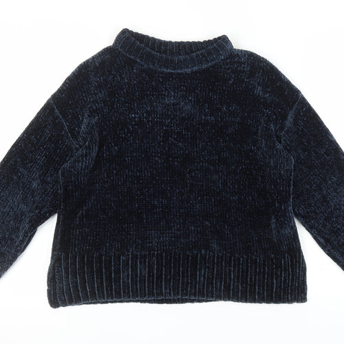 Marks and Spencer Women's Blue Pullover Jumper - M