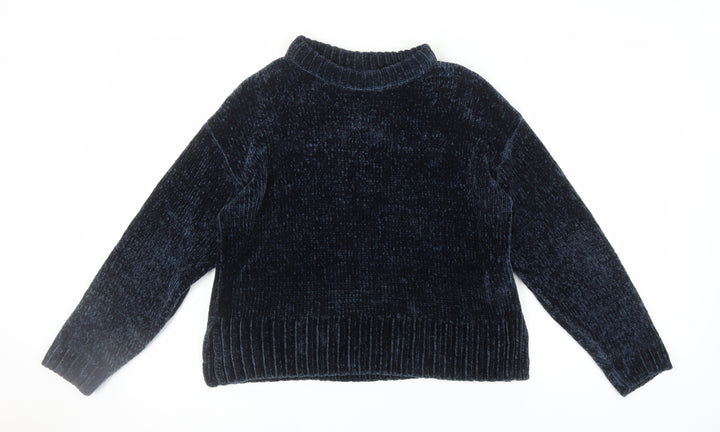 Marks and Spencer Women's Blue Pullover Jumper - M