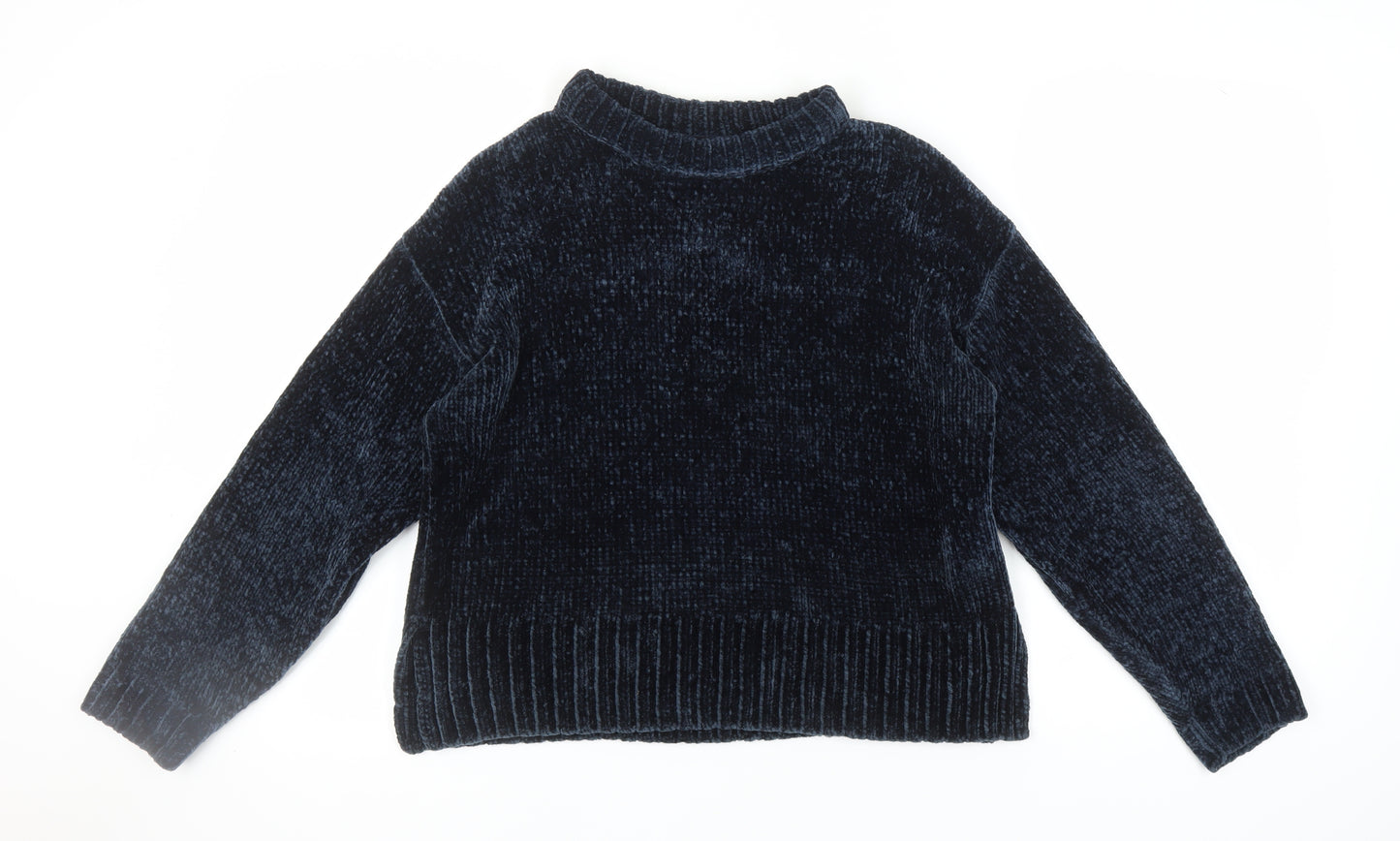 Marks and Spencer Women's Blue Pullover Jumper - M
