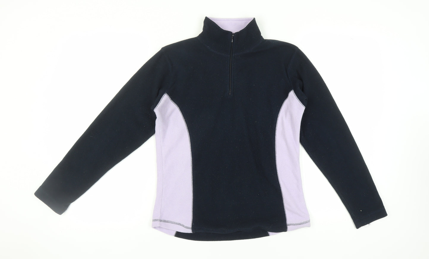 Peter Storm Women's Black Fleece Pullover Sweatshirt Size 12