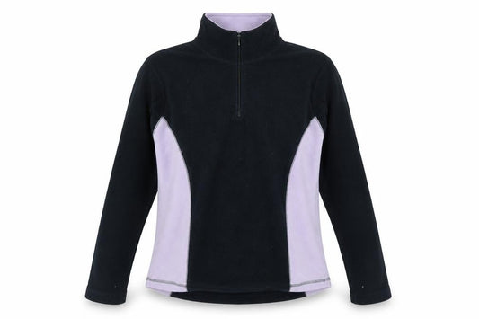 Front view of Peter Storm Women's Black Fleece Pullover Sweatshirt, size 12