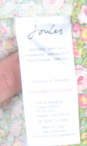Joules Women's Floral Shift Dress, Size 12