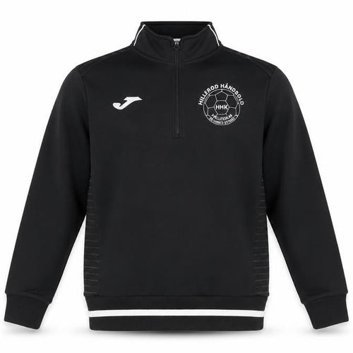 Joma Boys Black 2XS Sweatshirt 1/4 Zip Casual Lightweight
