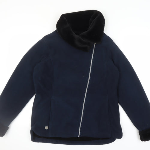 Regatta Women's Blue Motorcycle Jacket Size 16