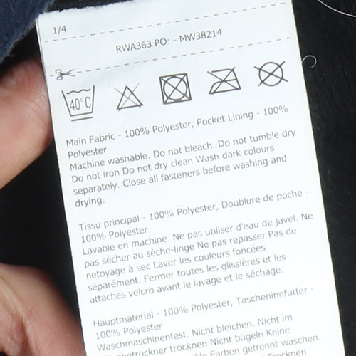 Regatta Women's Blue Motorcycle Jacket Size 16