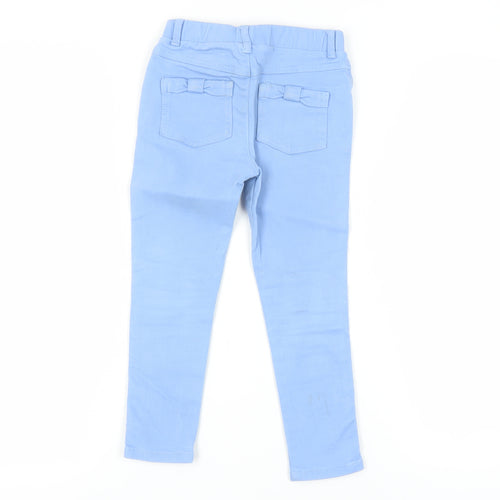 Jasper Conran Girls Blue Skinny Jeans Size 4-5 Years