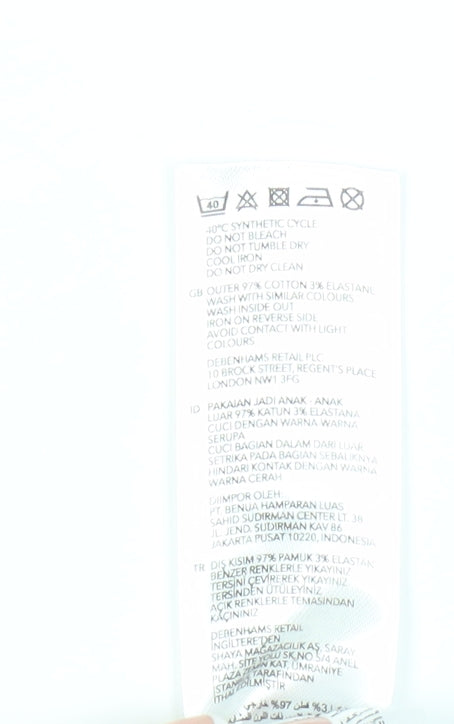 Jasper Conran Girls Blue Skinny Jeans Size 4-5 Years