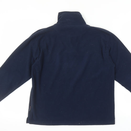 Trespass Boys Blue Fleece 1/2 Zip Hoodie, Size 16 Years