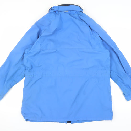 Regatta Women's Blue Rain Coat Jacket Size 14 Waterproof