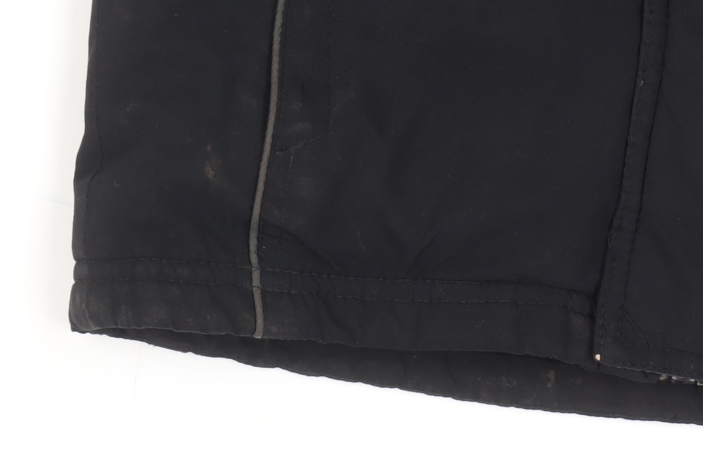 Karrimor Boys Black Puffer Jacket, Size 4-5 Years, Winter Hooded