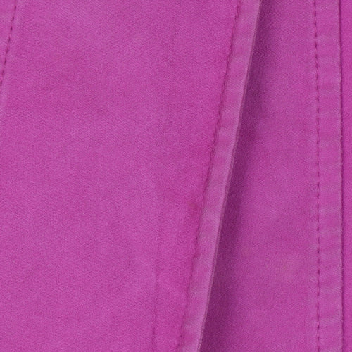 Karen Millen Women's Pink Military Coat Size 14