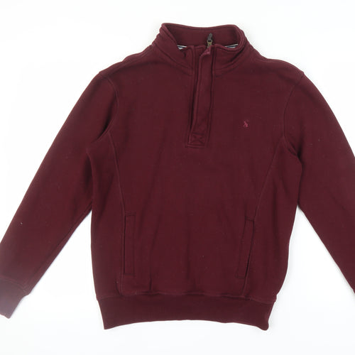 Joules Men's Red Pullover Sweatshirt S