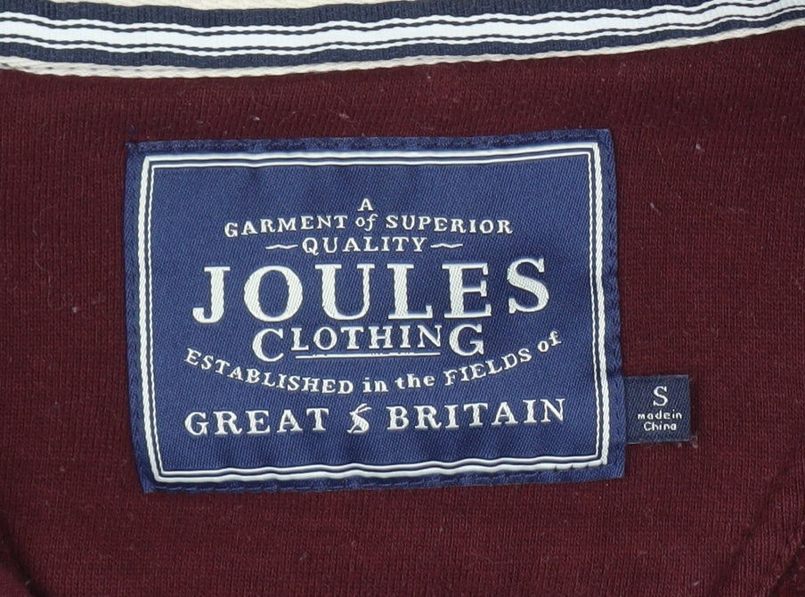 Joules Men's Red Pullover Sweatshirt S