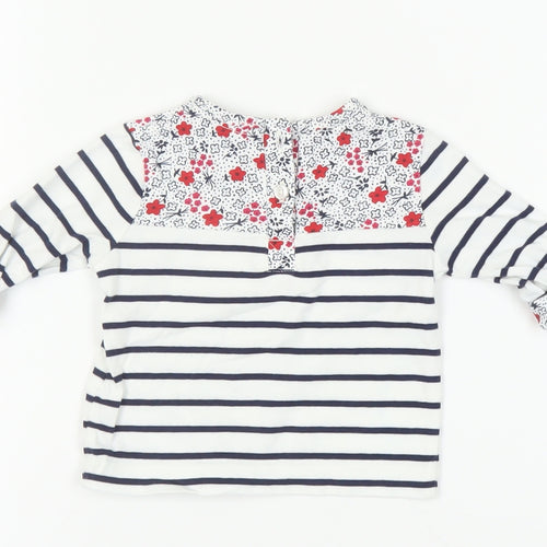 Jasper Conran Unisex Baby T-Shirt 3-6 Months Multicoloured Stripes