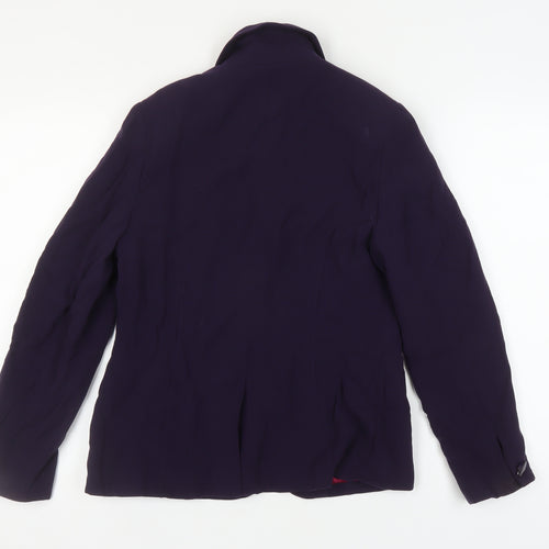 Jacques Vert Women's Purple Blazer Size 10