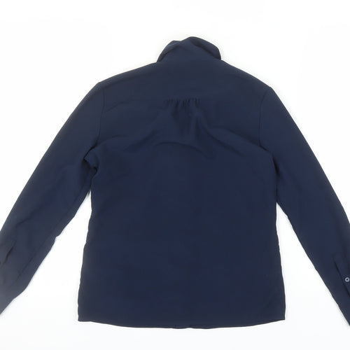 Banana Republic Women's Blue Petite Blouse XXS