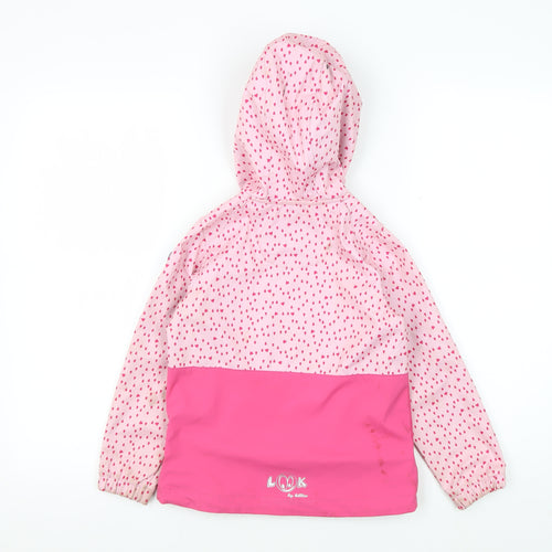 Killtec Girls Pink Spotted Jacket, 9 Years, Breathable & Stylish