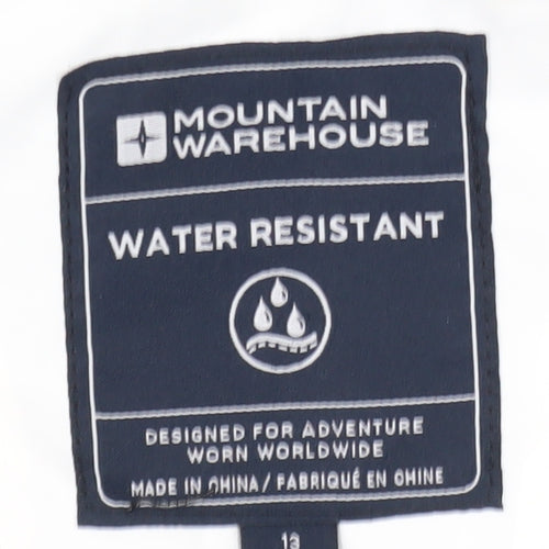 Mountain Warehouse Boys Colourblock Hoodie in Size 13