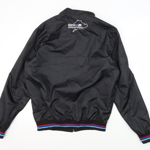 Racing Line Men's Black Bomber Jacket - Size L