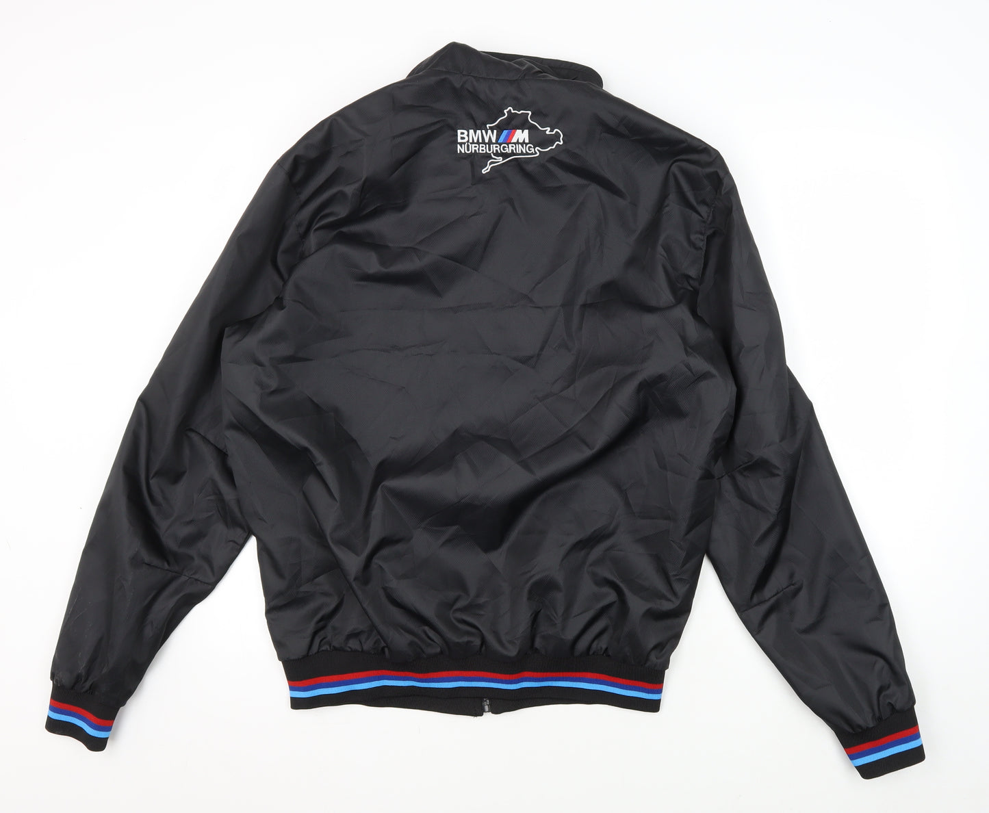 Racing Line Men's Black Bomber Jacket - Size L