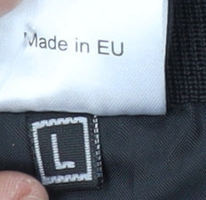 Racing Line Men's Black Bomber Jacket - Size L