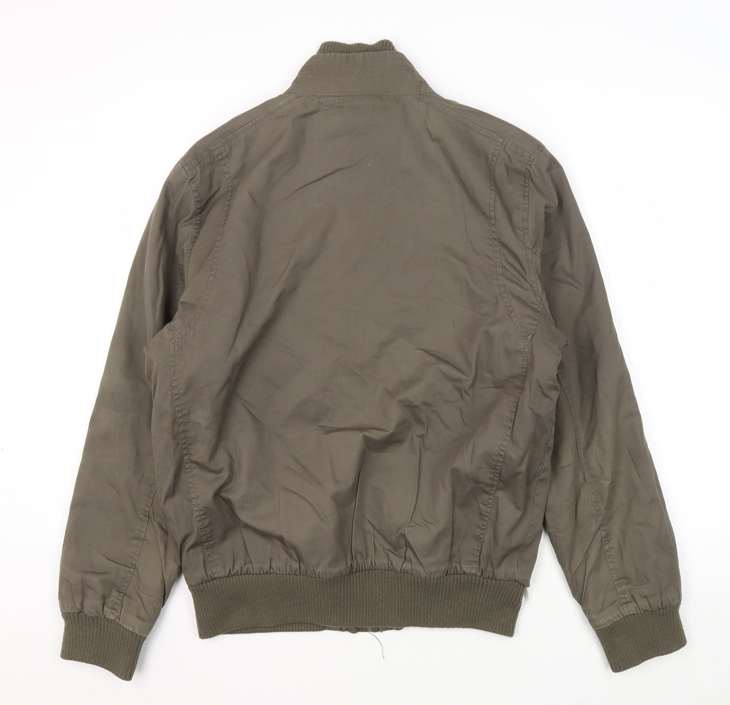 Burton Men's Green Bomber Jacket, Size M